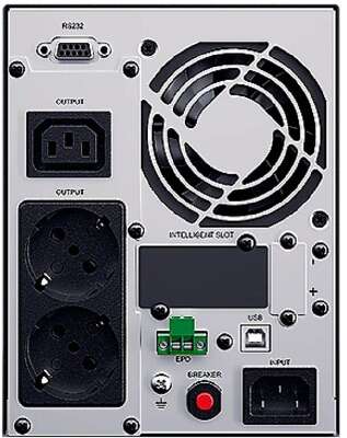 ИБП Сайбер Электро ЭКСПЕРТ-II-1000 {Онлайн, напольный, 1000ВА/900Вт USB/RS-232/SNMPslot (2 EURO + 1 IEC С13) (12В /7Ач. х 2)}