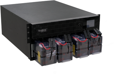 Источник бесперебойного питания Systeme Electric Smart-Save Online SRT, 6000VA/6000W, On-Line, Extended-run, Rack 2U+3U(Tower convertible), LCD, 6xC13, 4xC19, USB, RS-232, Pre-Inst. Web/SNMP
