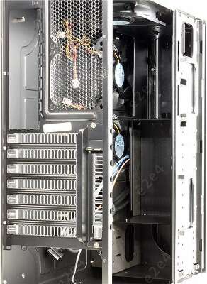 Корпус SilverStone GD08B, черный, EATX, Без БП (SST-GD08B)