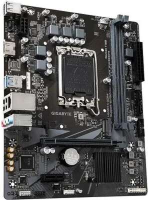 Gigabyte H610M K DDR4 {H610M K DDR4, RTL Socket 1700, Intel®H610, 2xDDR4-3200, HDMI, 1xPCI-Ex16, 1xPCI-Ex1, 2xSATA3(RAID 0/1/5/10), 1xM.2, 8Ch Audio, GLan, (4+2)xUSB2.0, (2+2)xUSB3.2, mATX, RTL {10}