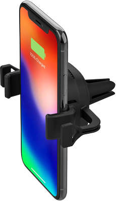 Автодержатель с беспроводной зарядкой Mophie Charge Stream Vent Mount [409901475]