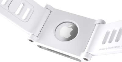 Чехол-браслет LunaTik TikTok Multi-Touch Watch Band для iPod nano 6G, белый [TTWHT-006]