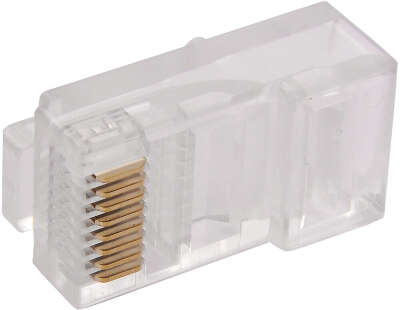 Коннектор ITK (CS3-1C5EU) UTP кат.5e RJ45 прозрачный (упак.:1шт)