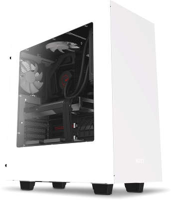 Корпус NZXT S340 белый w/o PSU ATX