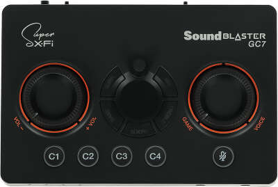 Звуковая карта Creative USB Sound BlasterX GC7 (Super X-Fi Ultra DSP) 7.1 Ret