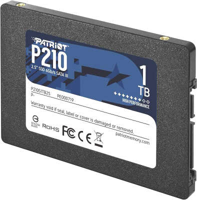 Твердотельный накопитель 2.5" SATA3 512Gb Patriot P210 [P210S512G25] (SSD)