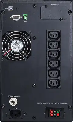 Источник бесперебойного питания Powercom Macan MAC-1500 1500Вт 1500ВА черный