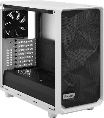 Корпус Fractal Design Meshify 2 Clear Tempered Glass, белый, EATX, Без БП (FD-C-MES2A-05)