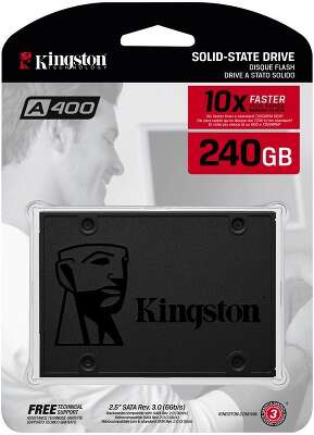 Накопитель SSD KINGSTON 240Gb A400 (2.5