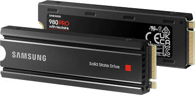 Твердотельный накопитель M.2 NVMe 2Tb Samsung 980 PRO [MZ-V8P2T0CW] (SSD)