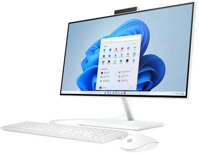 Моноблок HP 24-cb1102ci 23.8" FHD i5-1235U 1.3 ГГц/8/512 SSD/WF/BT/Cam/Kb+Mouse/W11,белый (6M7X3EA#UUQ)