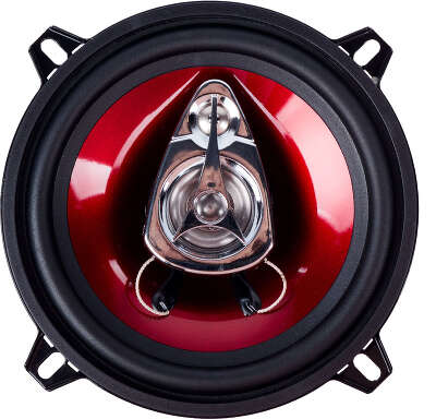 Колонки автомобильные Kicx SP 133 100Вт 89дБ 4Ом 13см (5дюйм) (ком.:2кол.) коаксиальные трехполосные