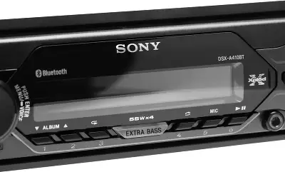 Автомагнитола Sony DSX-A410BT 1DIN 4x55Вт v3.0 RDS
