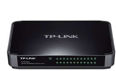 Коммутатор TP-Link TL-SF1024M (L2) 24x100Мбит/с неуправляемый