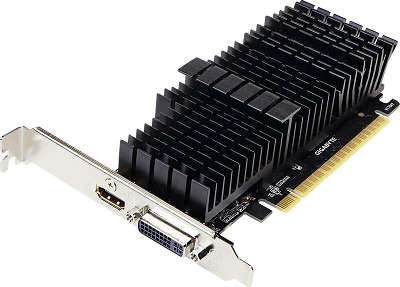 Видеокарта PCI-E NVIDIA GeForce GT 710 2048MB GDDR5 Gigabyte [GV-N710D5SL-2GL]