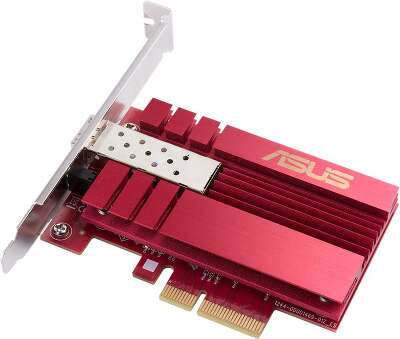 Сетевая карта ASUS XG-C100F, SFP+, 10 Гбит/с, PCI-E x4, Retail