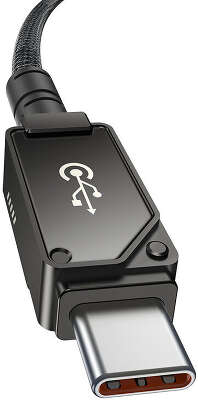 Кабель Baseus Unbreakable Series 100W USB-C to USB-C, 1 м, Black [P1035580011100]