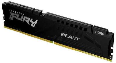 Память оперативная/ Kingston 32GB 5600MT/s DDR5 CL36 DIMM FURY Beast Black EXPO