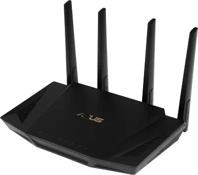 Роутер беспроводной Asus RT-AX58U AX3000 10/100/1000BASE-TX черный