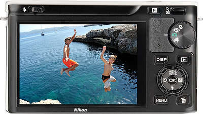 Цифровая фотокамера Nikon 1 J1 White Kit (10-30 мм f/3.5-5.6 VR)