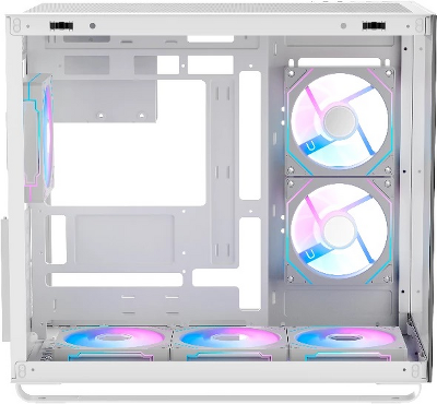 корпус Ocypus Iota C70 WH ARGB, ATX, Type-C(3.1)*1, USB3.0*2, BOTTOM 3x120mm ARGB, REAR 1x120mm ARGB, MB SIDE 2x120mm ARGB