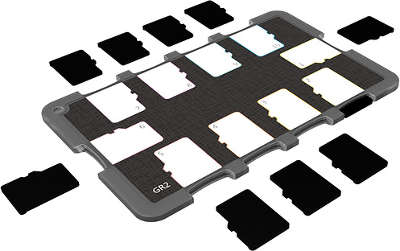 Кейс JJC для карт памяти microSD (10 шт)