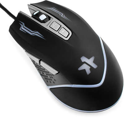 Мышь игровая Гарнизон GM-730G, "Астерион", код "Survarium", USB, чип Х3, черн., софт тач, 2400 DPI