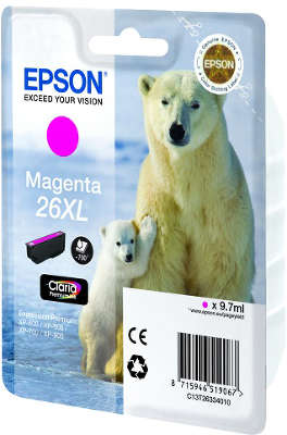 Картридж Epson T263340 пурпурный (повышенной ёмкости)