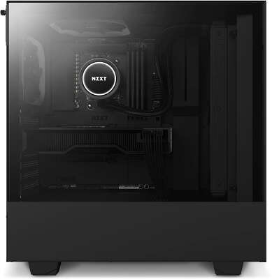 Корпус NZXT H510 Flow, черный, ATX, Без БП (CA-H52FB-01)