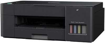 МФУ струйное Brother DCP-T220 Inkbenefit Plus (А4, цветное, принтер/копир/сканер, 16 стр/мин, 64Мб, 576 МГЦ, печать 1200х6000 dpi, USB 2.0, СНПЧ, комплект чернил)