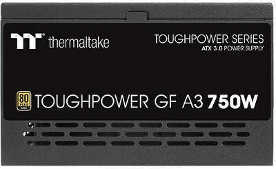Блок питания Thermaltake ATX 750W Toughpower GF A3 Gen.5 80+ gold 24pin APFC 120mm fan 12xSATA Cab Manag RTL