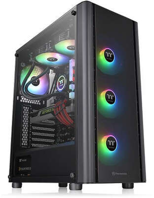 Корпус Thermaltake V250 TG ARGB, черный, ATX, Без БП (CA-1Q5-00M1WN-00)