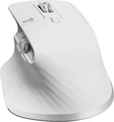 Мышь Logitech MX Master 3S светло-серый оптическая 8000dpi беспров. BT/Radio USB 5but (910-006560)