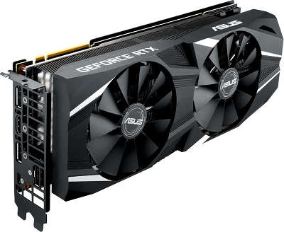 Видеокарта ASUS nVidia GeForce RTX 2080 DUAL-RTX2080-O8G 8Gb GDDR6 PCI-E HDMI, 3DP