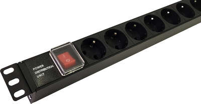 Блок распределения питания NTSS NTSS-PDU-DA1016 гор.размещ. 8xSchuko базовые 10A C14