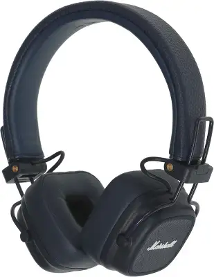Гарнитура накладные Marshall Major V синий беспроводные bluetooth оголовье (MAJOR V MIDNIGHT BLUE)