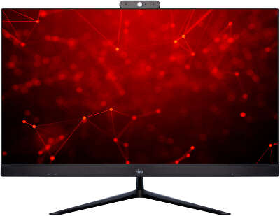 Моноблок IRU Агат 313 23.8" FHD i3-10100/8/256 SSD/WF/BT/Cam/Kb+Mouse/DOS,черный Реестр РФ