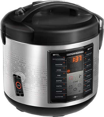 Мультиварка Redmond RMK-FM41S, серебристый/черный