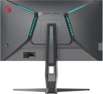 Монитор Bloody 27" MN271Q серый IPS LED 1ms 16:9 HDMI M/M матовая HAS Piv 320cd 178гр/178гр 2560x1440 180Hz G-Sync DP 2K USB 5.1кг
