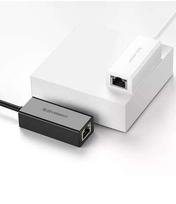 Адаптер UGREEN CR111 (20256) USB 3.0 Gigabit Ethernet Adapter. Цвет: черный