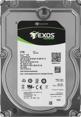Жесткий диск Seagate SATA-III 2TB ST2000NM0033 Constellation ES.3 512N (7200rpm) 128Mb 3.5"