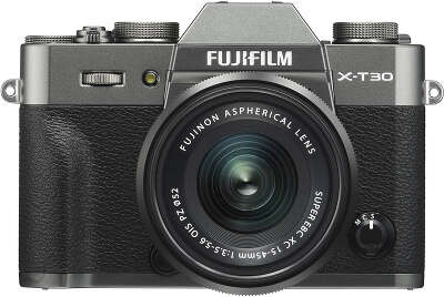 Цифровая фотокамера Fujifilm X-T30 Charcoal Silver kit (XC 15-45 f/3.5-5.6 OIS PZ)