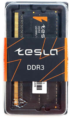 Память ТЕСЛА (TESLA) DDR3 SODIMM 4Гб, 1600МГц, CL11, Retail, 1.35/1.5В (TSLD3LNB-1600-C11-4G)