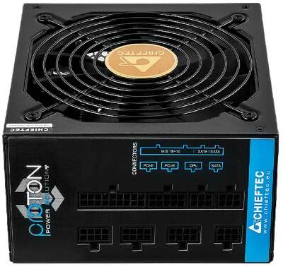 Chieftec 750W (BDF-750C) <750W, v2.3/EPS, APFC, Fan 14 cm , Модульный , 80+ Bronze, Retail>
