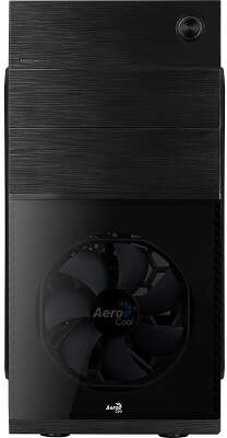 Корпус FORMULA (AEROCOOL) MiniTower CS-105 черный (mATX, без БП, USB2.0+USB3.0, 1x120mm) (CS-105 (F))