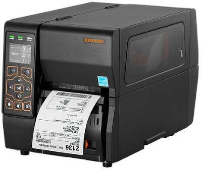 Принтер этикеток Bixolon XT3-43, 4" TT Printer, 300 dpi, Serial, USB, Ethernet, Rewinder [XT3-439]