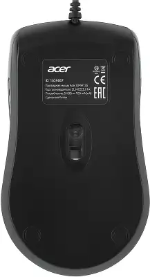 Мышь Acer OMW136 черный оптическая 1200dpi USB 3but (ZL.MCEEE.01A)