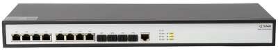 SNR SNR-S5310X-8TX Управляемый коммутатор уровня 2+, 8 портов 1/2.5/5/10GBASE-T, 4 порта 1/10G SFP+ встроенный БП ~220V AC