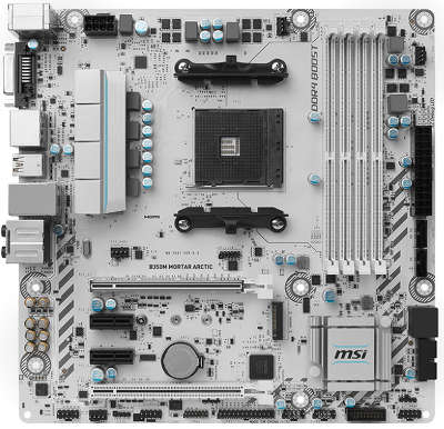Мат. плата MSI B350M MORTAR ARCTIC