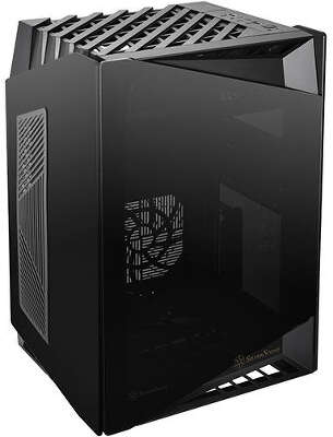 Корпус SilverStone LD03-AF, черный, mini-ITX, Без БП (SST-LD03B-AF)